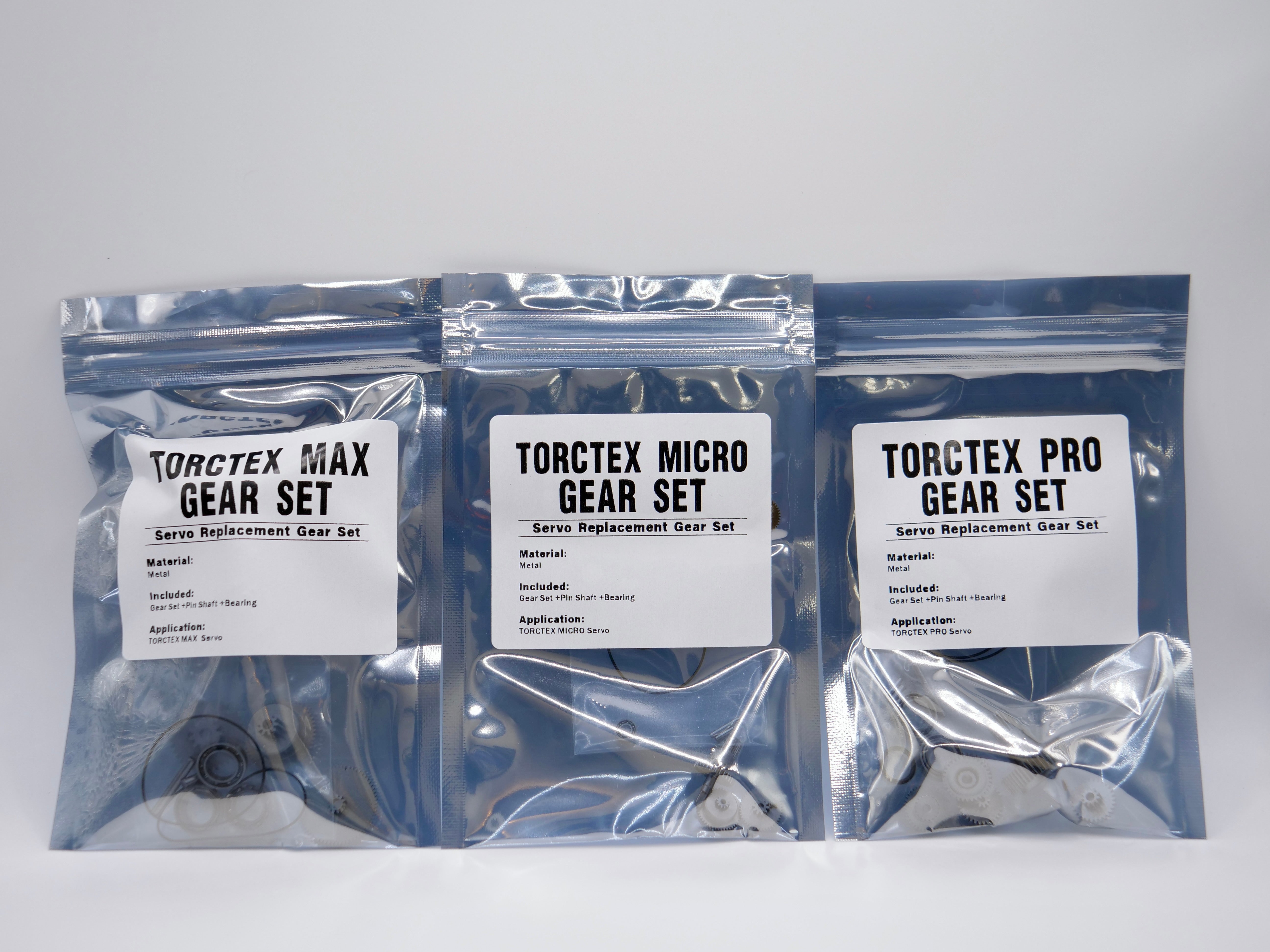 Servo Replacement Gear Set – TORCTEX